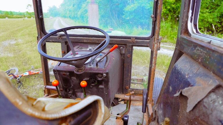 Um Volante E Painel De Instrumentos De Um Carro L9aJw520_VU